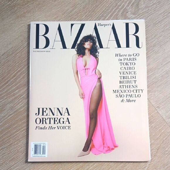 Harper's Bazaar Magazine Summer 2025 Jenna Ortega Lifestyle Fashion - Picture 1 of 9